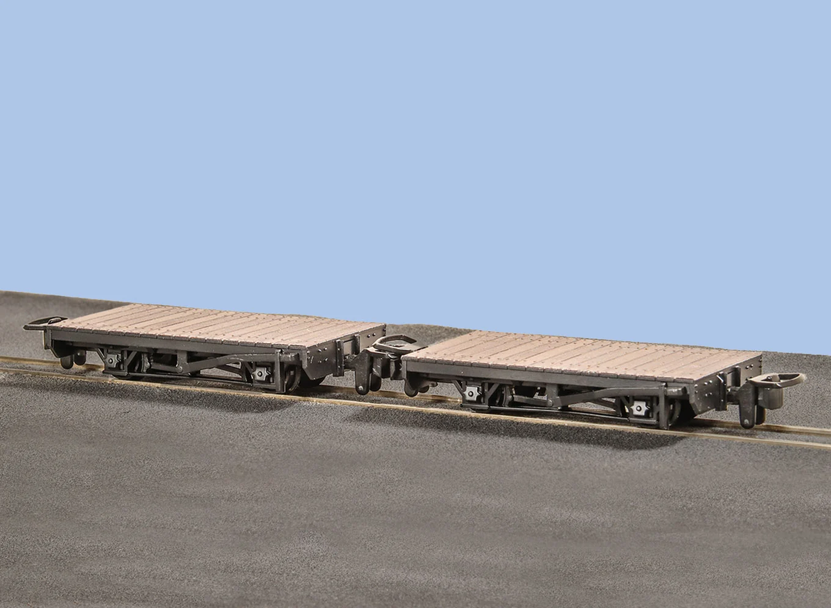 Peco GR-300 OO-9 4 Wheel Wagon - Flat