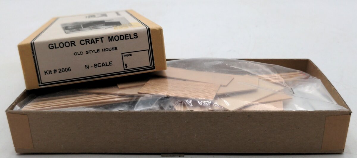 Gloor Craft 2006 N Scale Old Style House Kit