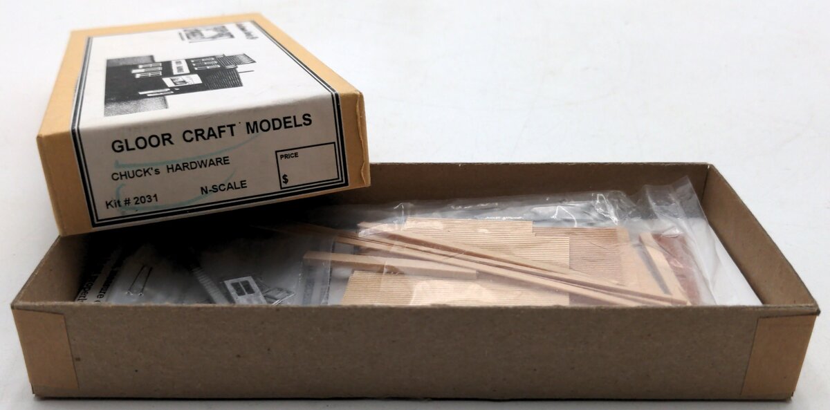 Gloor Craft 2031 N Scale Chuck's Hardware Kit