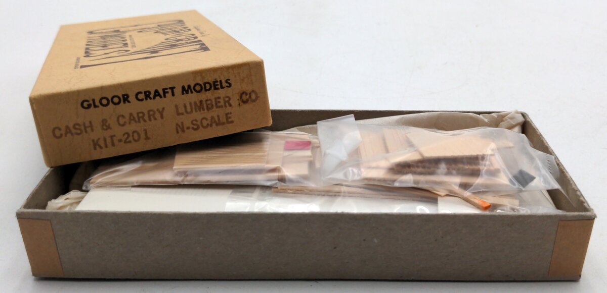Gloor Craft 201 N Scale Cash & Carry Lumber Co Kit