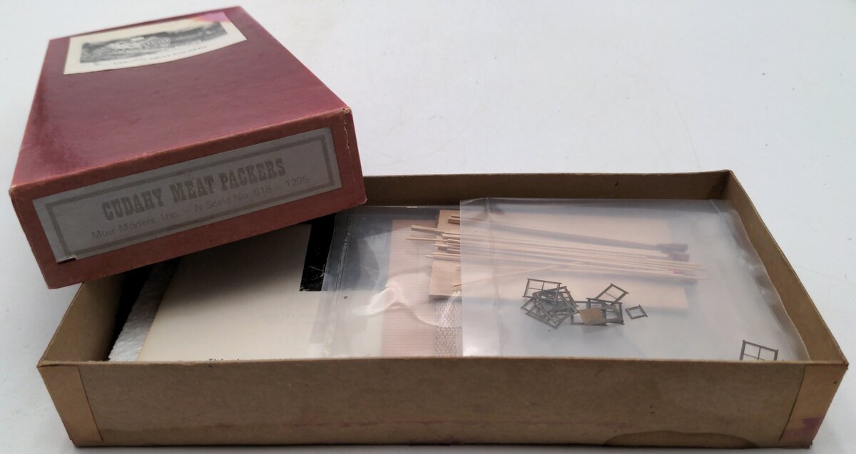 Muir Models 518 N Scale Cudahy Meat Packers Kit
