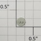 S-Helper 661-10-09 Unpainted Plastic Round Drumhead