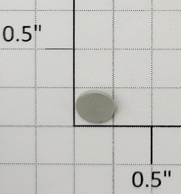 S-Helper 661-10-09 Unpainted Plastic Round Drumhead