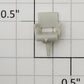 S-Helper 661-10-07 F Unit Unpainted Plastic Cab Seat