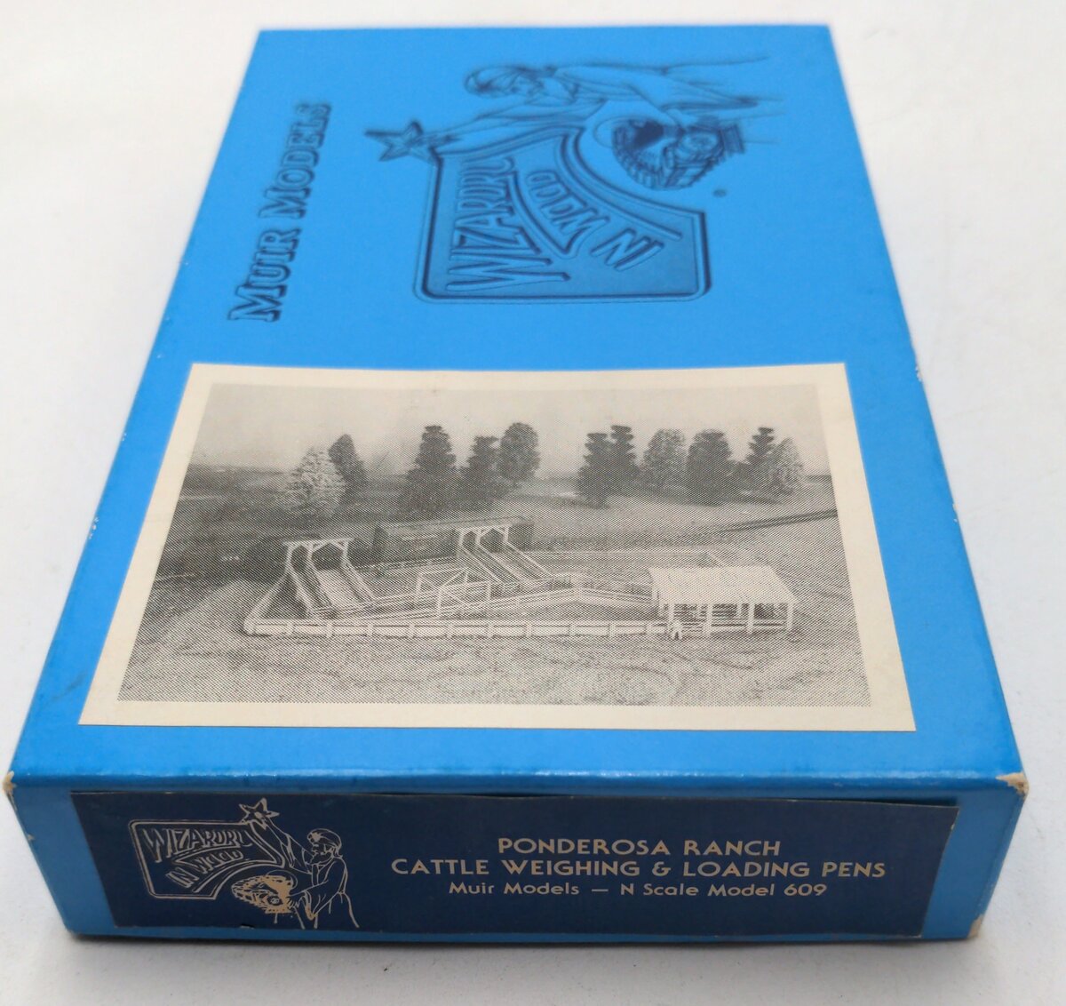 Muir Models 609 N Scale Ponderosa Ranch Cattle Weighing & Loading Pens