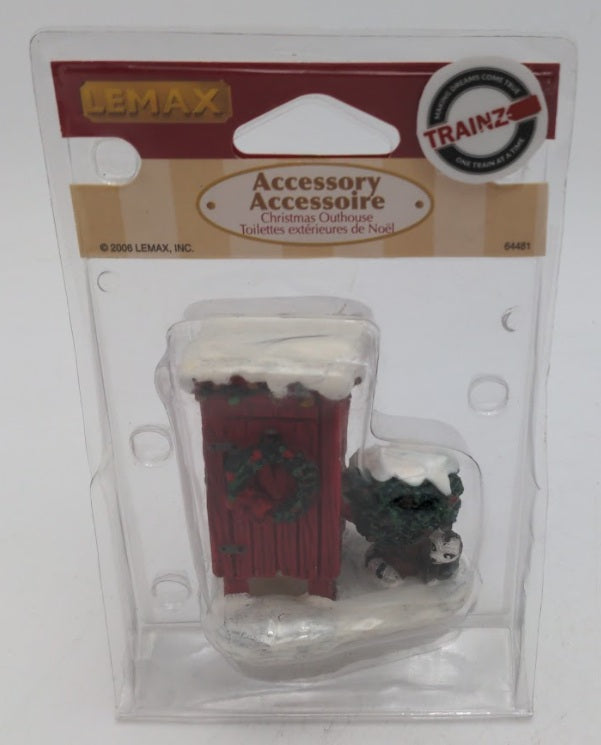 Lemax 64481 Village Town Christmas Outhouse Polyresin Accessory
