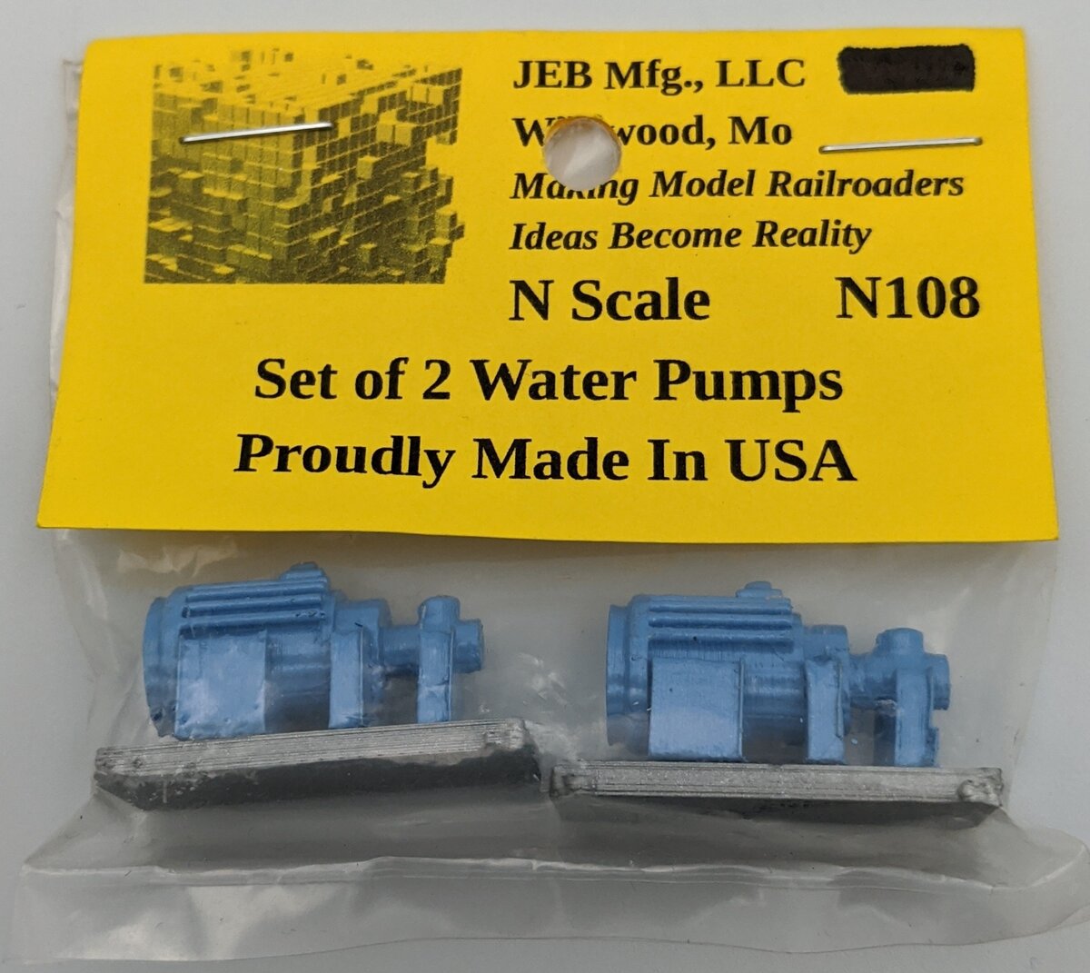 JEB mfg N108 N Set of 2 Water Pumps