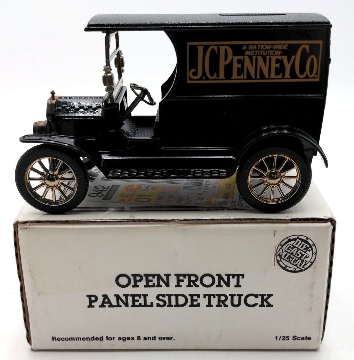 Ertl 1952 1/25 Scale Open Front Panel Side Truck J.C.Penney Co. Bank