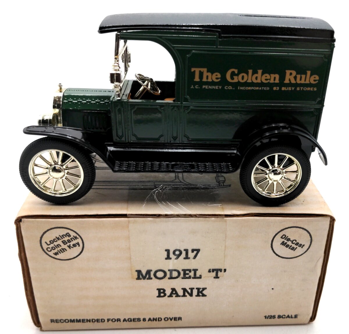Ertl 9636 1/25 1917 Model "T" J.C.Penney Co Bank