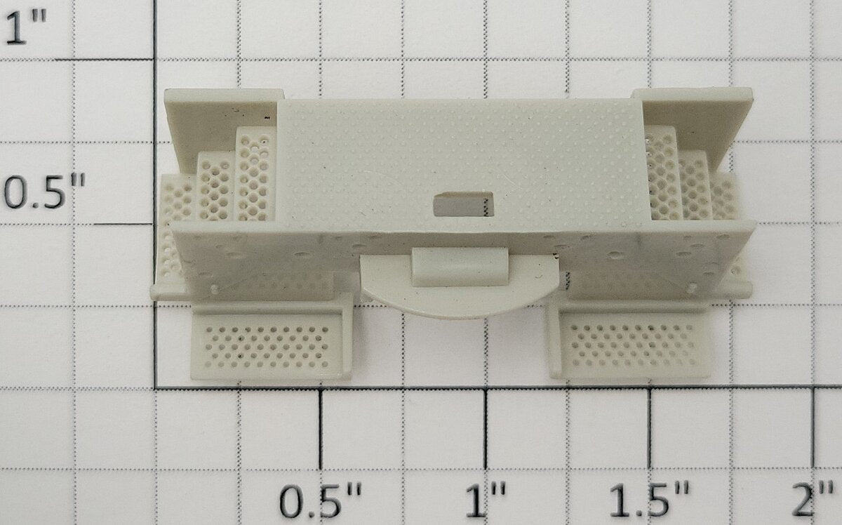 S-Helper 653-11-01 Unpainted Plastic Multiple Unit Switcher Pilot Base