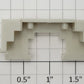 S-Helper 653-11-02 Unpainted Plastic Early Standard Switcher Pilot Base