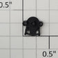 S-Helper 661-18-01 Black Plastic Coupler Base