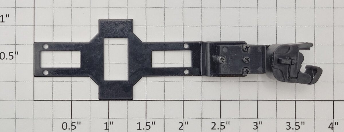 S-Helper 661-M023-XA S Scale AF F3/F7 Coupler and Bracket Assembly