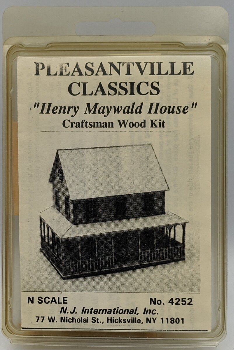NJ International 4252 N Henry Maywald House Building Kit