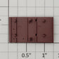 S-Helper 656-05-01-BR Brown Plastic Right Hatch Base - Version 2