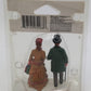 Lemax 62268 Village Collection Shoppers Victorian Man & Woman Polyresin Figurine