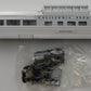 Con-Cor 85710 Gray California Zephyr 85' Budd Dome with Corrugated Sides kit