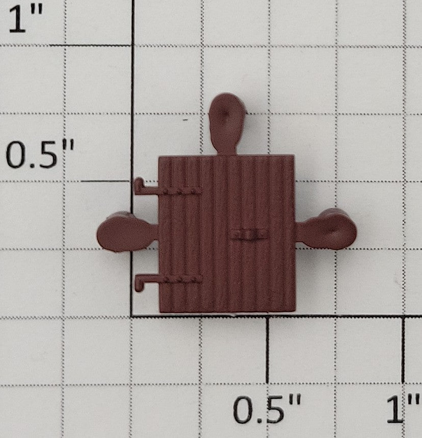 S-Helper 656-05-03-BR Brown Plastic Ice Hatch