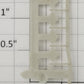 S-Helper 651-07-03 Unpainted PS-2 Hopper End Ladder