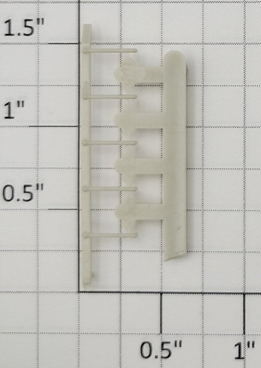 S-Helper 651-07-04 Unpainted PS-2 Hopper Side Ladder