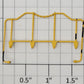 S-Helper 653-12-02-CNJY Switcher Multi Unit Yellow End Railing