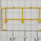 S-Helper 653-12-01-LVY Switcher Standard Yellow End Railing