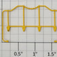 S-Helper 653-12-02-LVY Switcher Multi Unit Yellow End Railing