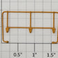S-Helper 653-12-01-HG Switcher Standard Harvest Gold End Railing