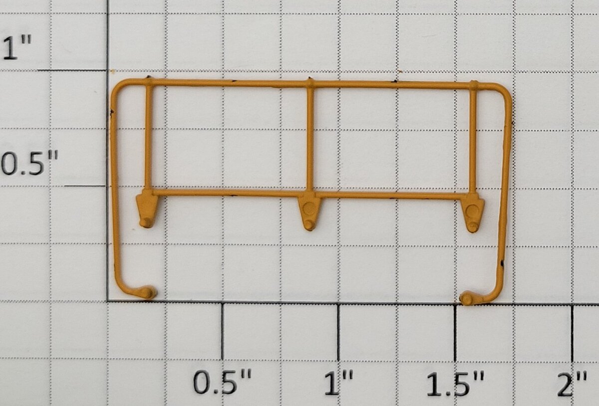 S-Helper 653-12-01-HG Switcher Standard Harvest Gold End Railing