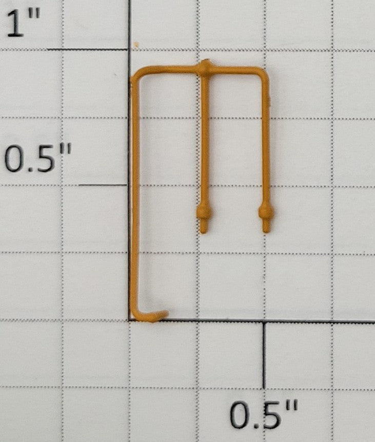 S-Helper 653-12-03-HG Switcher Front Left Harvest Gold Railing