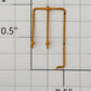 S-Helper 653-12-03-HG Switcher Front Left Harvest Gold Railing