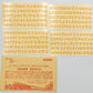 Acme 8-433 Assorted Envelopes of Champ Decals-Incomplete (Set of 11)