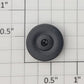 American Flyer PA9990 Black Plastic Truck Wheel