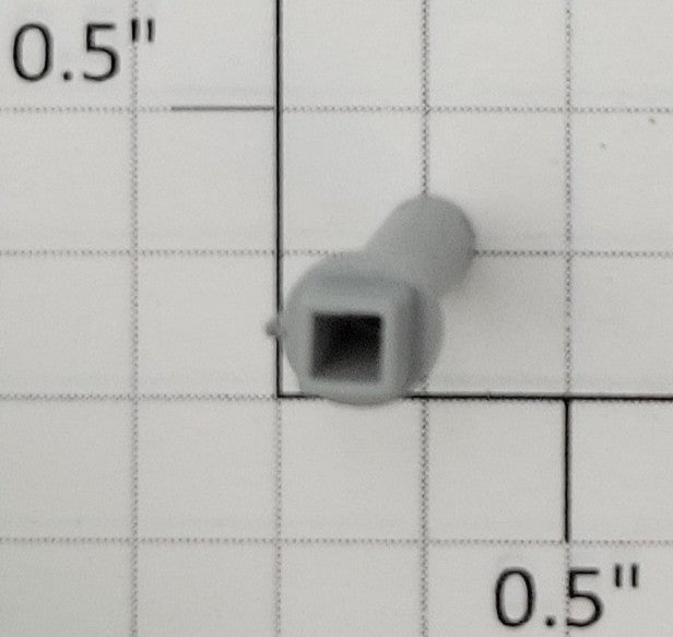 S-Helper 662-03-01-CBQ Switcher Tall Gray Smoke Stack