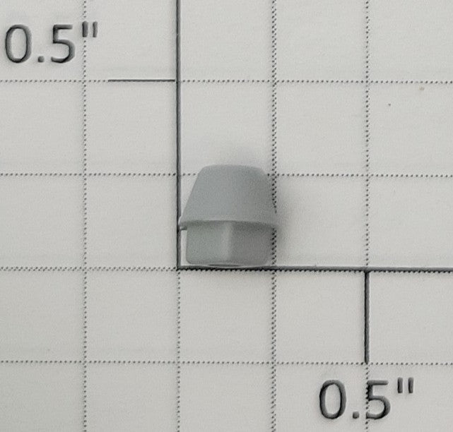 S-Helper 662-03-08-CBQ Switcher Bottom Gray Short Smoke Stack / Funnel II