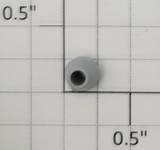 S-Helper 662-03-08-CBQ Switcher Bottom Gray Short Smoke Stack / Funnel II