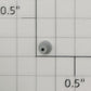 S-Helper 662-03-09-CBQ Switcher Top Gray Smoke Stack / Funnel Flange