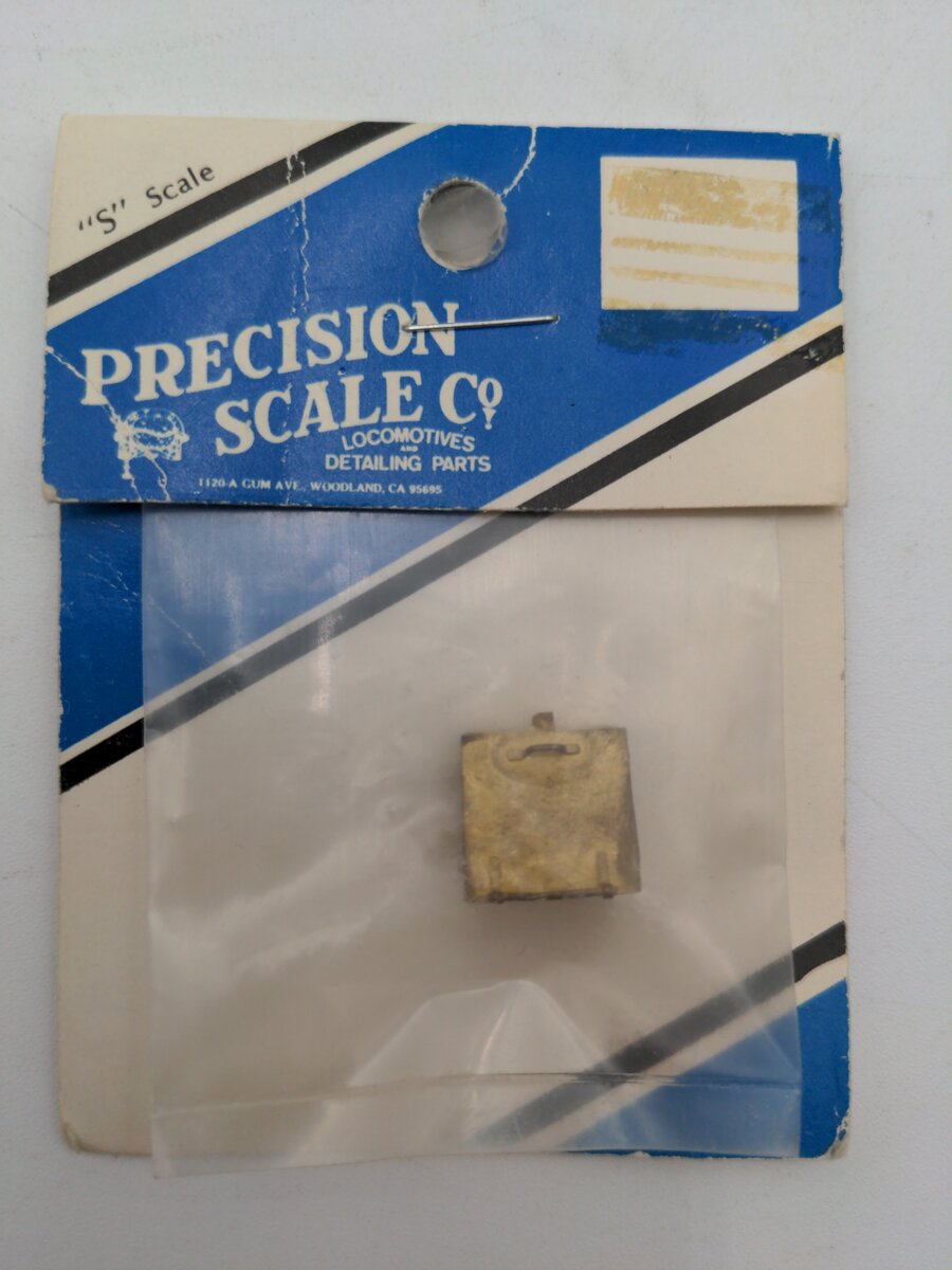 Precision Scale Co. S Scale Brass Box Storage