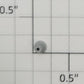 S-Helper 662-03-09-EL Switcher Top Light Gray Smoke Stack / Funnel Flange