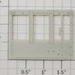 S-Helper 1278-HB-END Unpainted Plastic Hopper Body B End