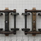 KTM T-102 Sprung 2-Rail Bettendorf Leaf Spring Trucks with Journals in Box