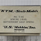 KTM T-102 Sprung 2-Rail Bettendorf Leaf Spring Trucks with Journals in Box