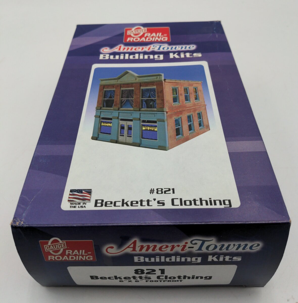 Ameri-Towne 821 O Gauge Rail Roading Beckett's Clothing