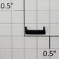 S-Helper 653-08-09-LV Switcher Black Rear Cab Ladder / Step