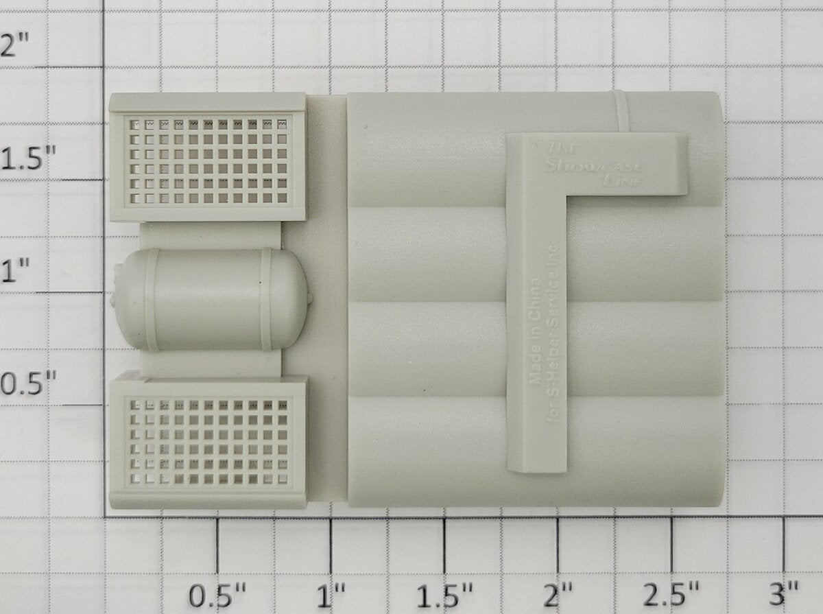 S-Helper 661-17-01 F3 A and B Diesel Locomotive Unpainted Fuel Tank