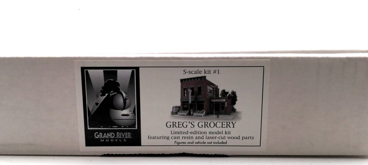Grand River Models 1 S Scale Greg's Grocery Kit