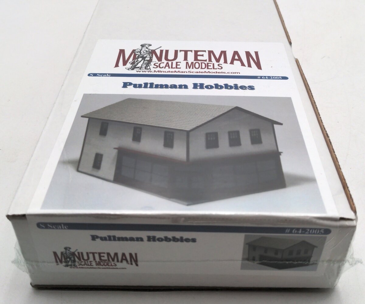 Minuteman Scale Models 64-2005 S Scale Pullman Hobbies Kit