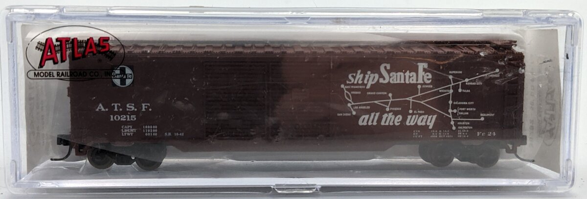 Atlas 36282 N 50' DD Box Car Santa Fe Grand Canyon #10215