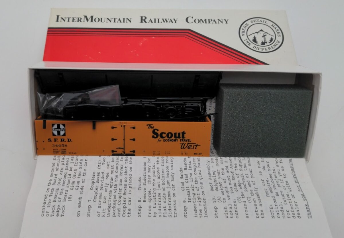 InterMountain 34658 HO Scale Santa Fe