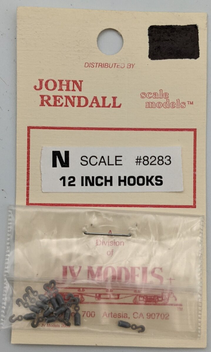 John Rendall 8283 N 12 Inch Hooks